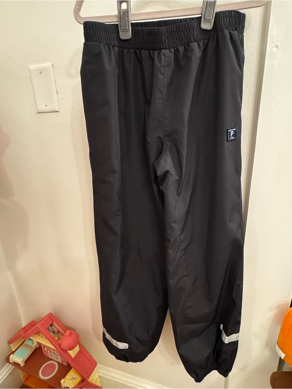 Polarn O. Pyret Black Waterproof Joggers